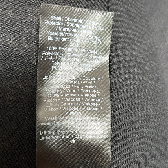 Ichi Black Sheer Pleated Layered Dress With Removable Slip Dress - Picture 3 of 5